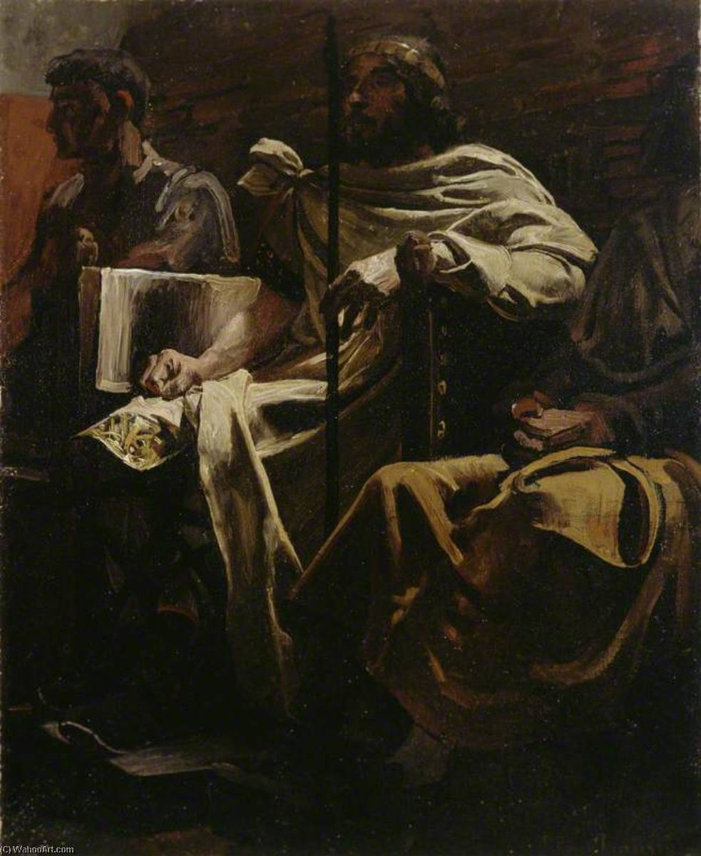 The Judgement Of Chilperic — Jean-paul Laurens