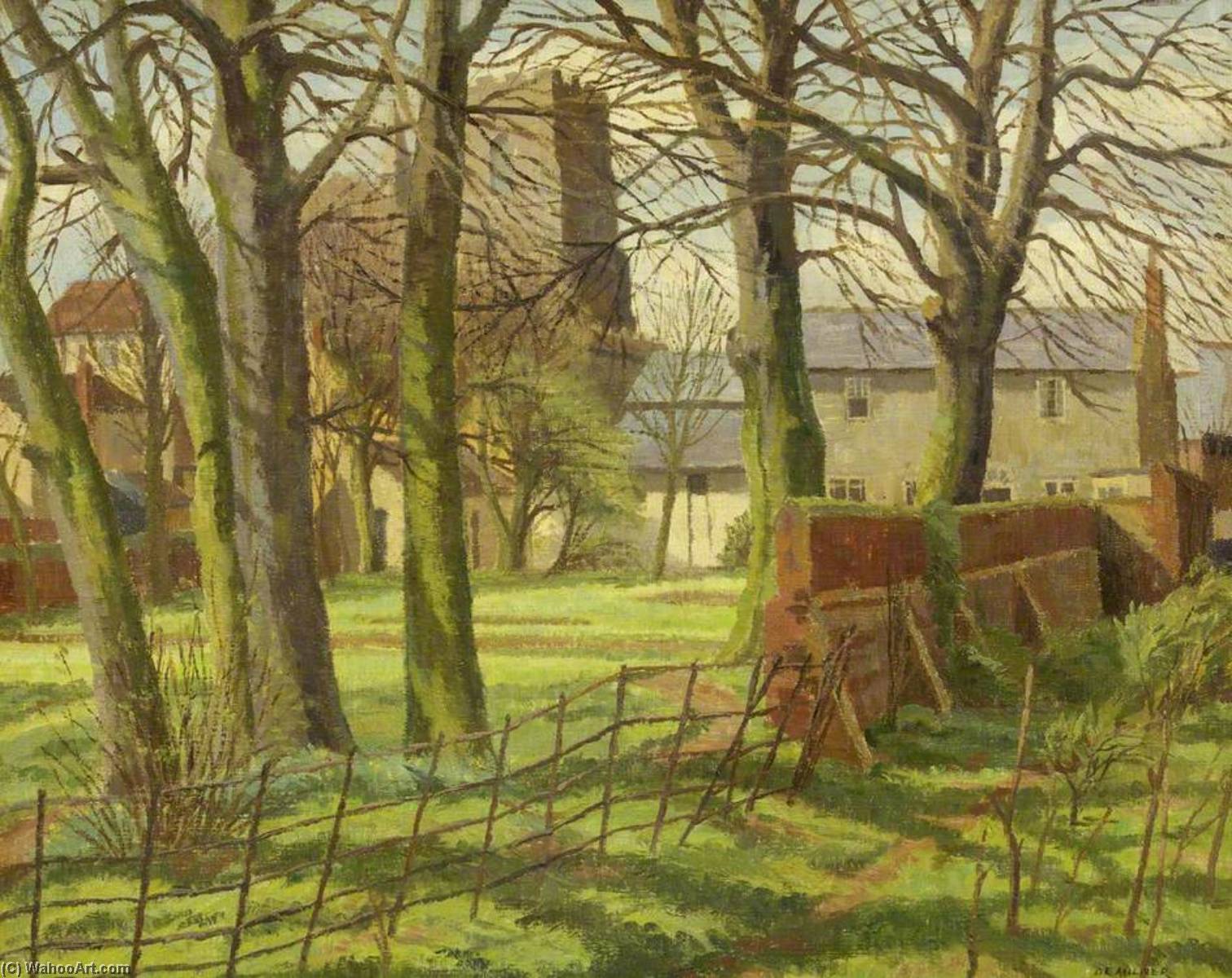 A Suffolk Garden — Donald Ewart Milner