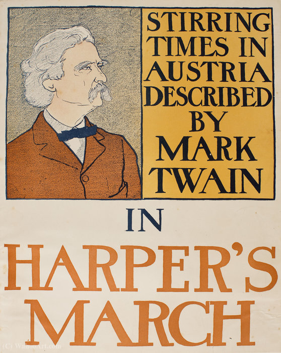 'stirring Times In Austria. Harper's. March', (39 X 31 Cm) (1898) — Edward Penfield