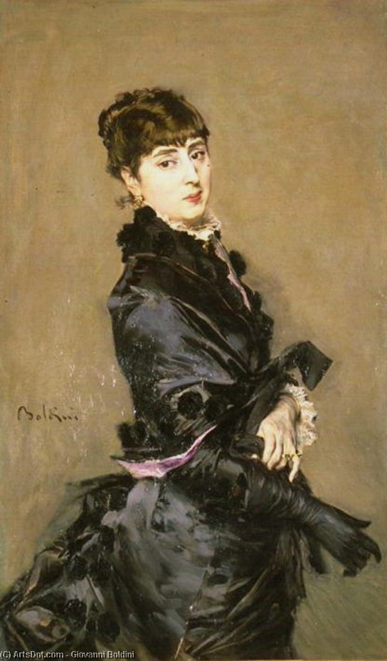 Portrait Of Cecilia De Madrazo Fortuny — Ђовани Болдини