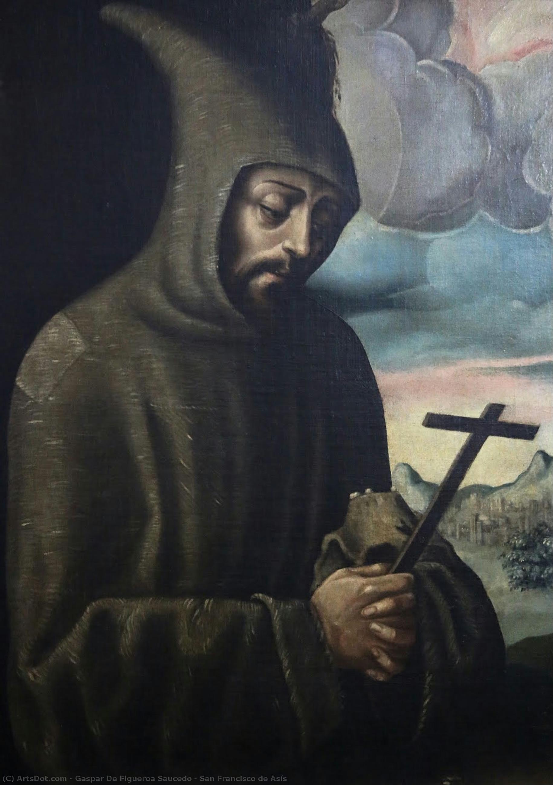 San Francisco De Asís — Gaspar De Figueroa Saucedo