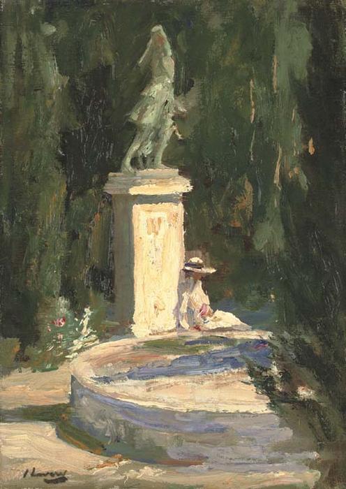 In The Garden, Tangier — Sir John Lavery