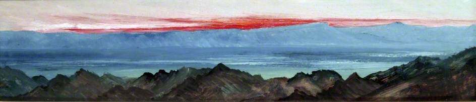 Sunrise Over The Mountains Of Moab — Caroline Emily Gray Hill