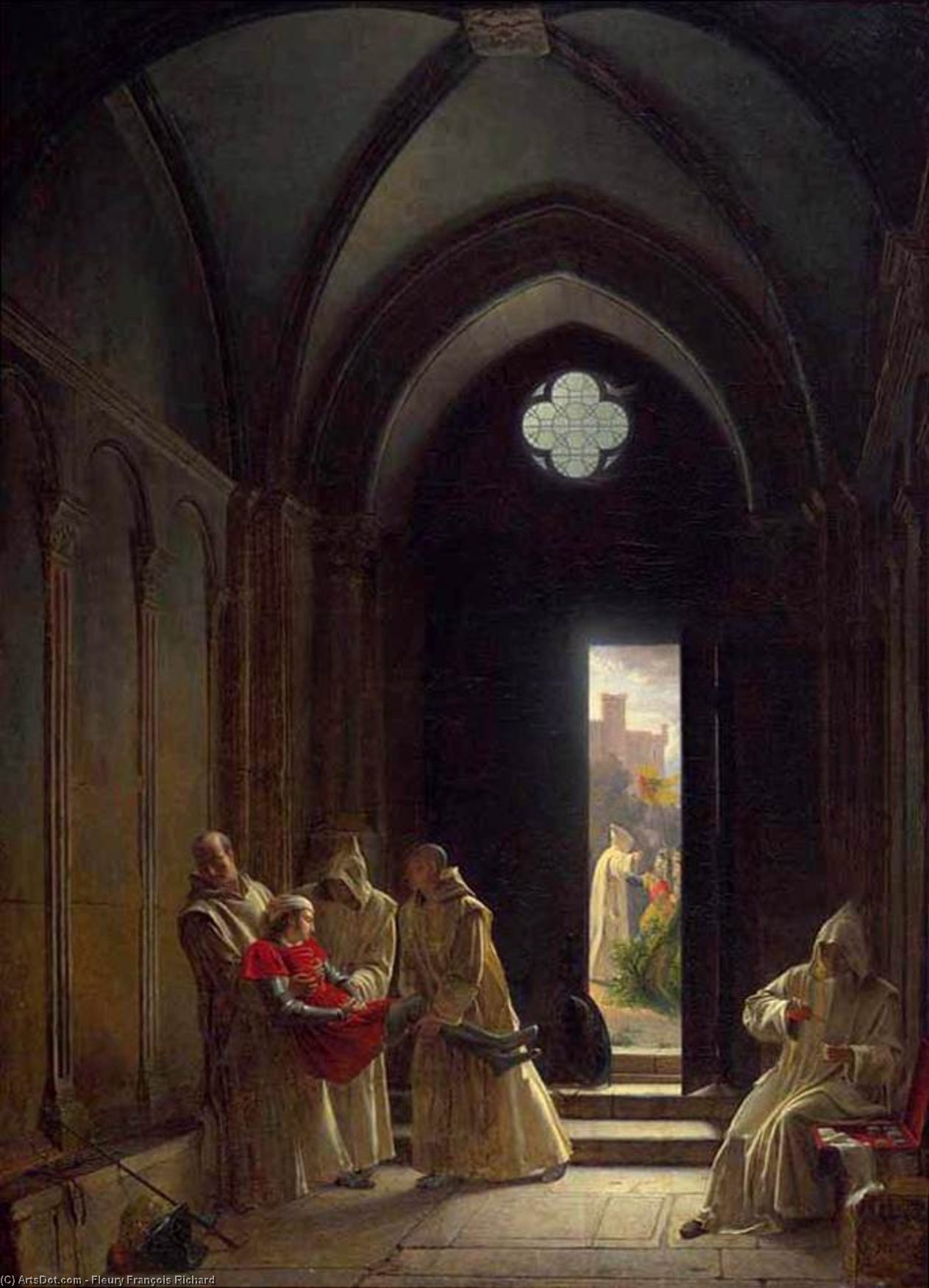 Death Of The Prince De Talmont — Fleury-richard