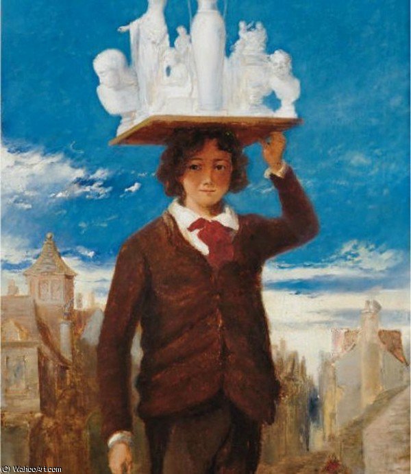 The Plaster Figure Seller — William James Müller