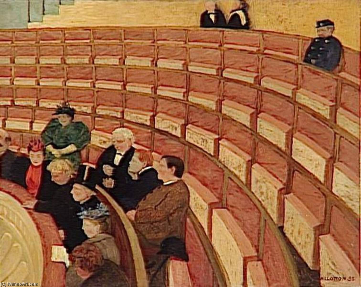 La Troisieme Galerie Au Theatre Du Chatelet — Félix Vallotton