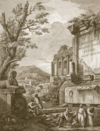 Plate I, From 'ruins Of The Palace Of Emperor — Robert Adam
