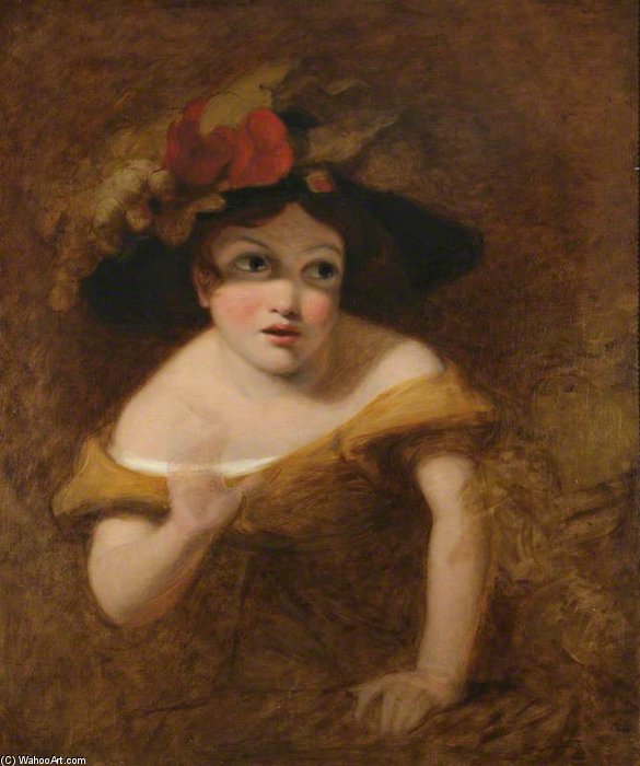 Emily Maria Pickersgill, Later Mrs George Hebberd Cable, As A Little Girl — Henry William Pickersgill
