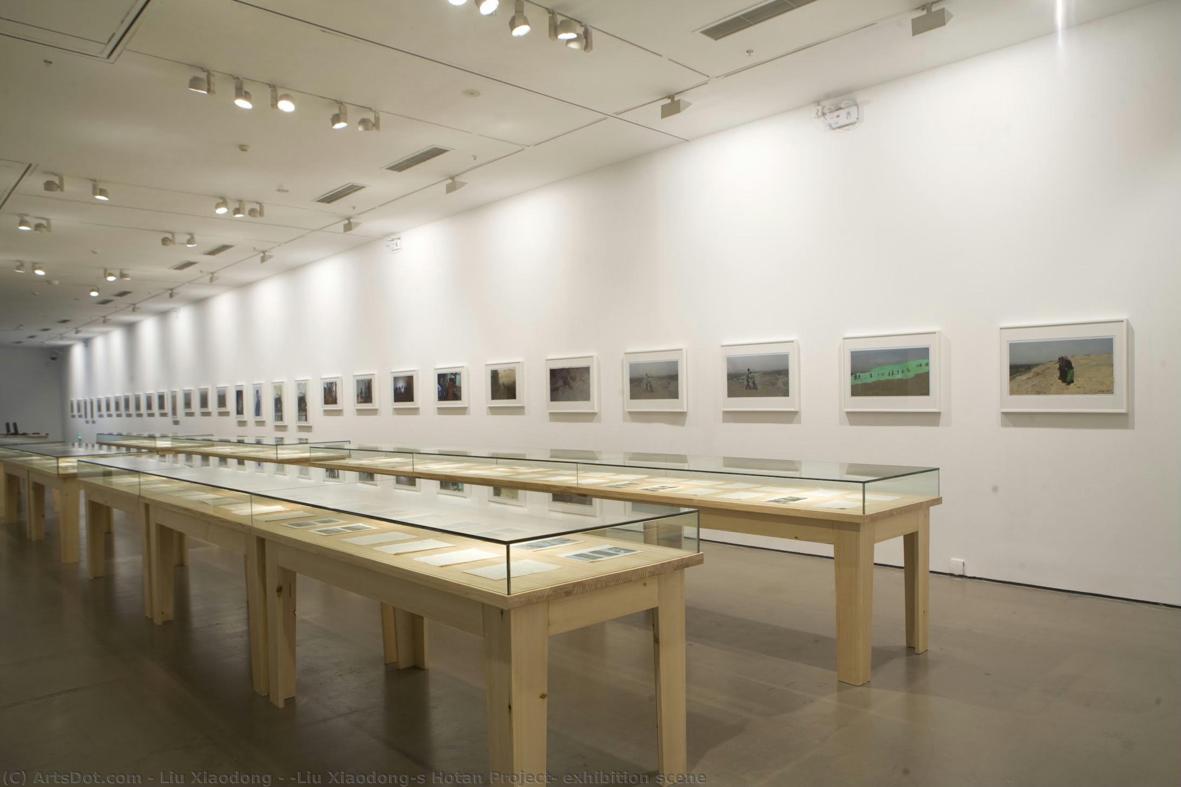 “liu Xiaodong’s Hotan Project” Exhibition Scene — Liu Xiaodong