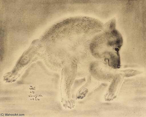 Le Chien — Léonard Tsuguharu Foujita