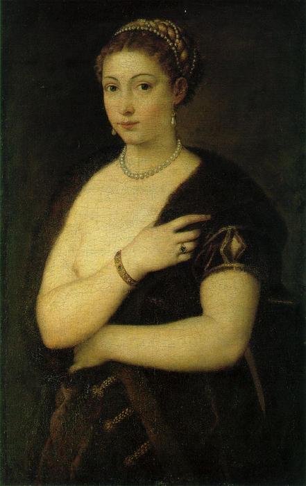 Woman In A Fur Coat — Titian