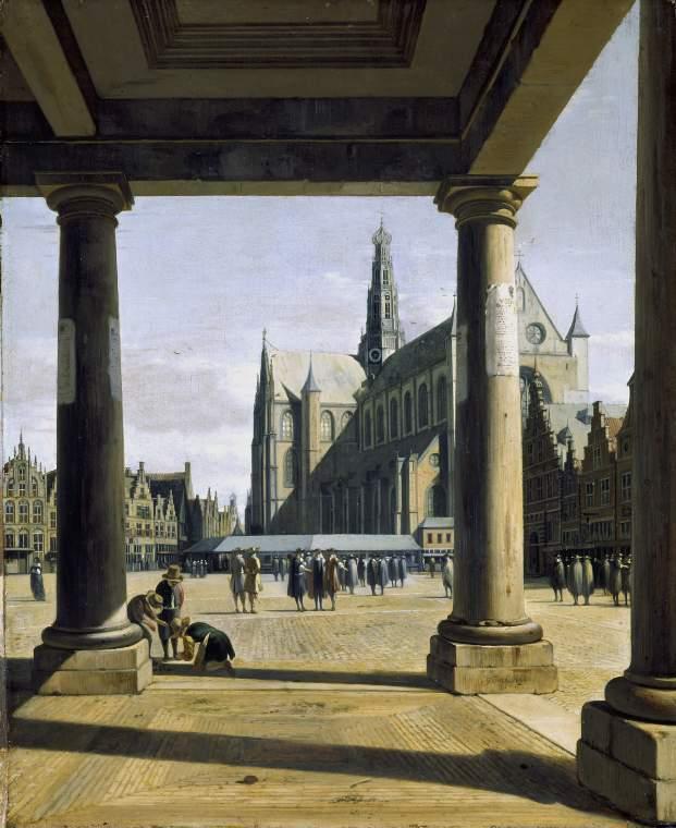 The Groote Kerk At Haarlem — Gerrit Adriaenszoon Berckheyde