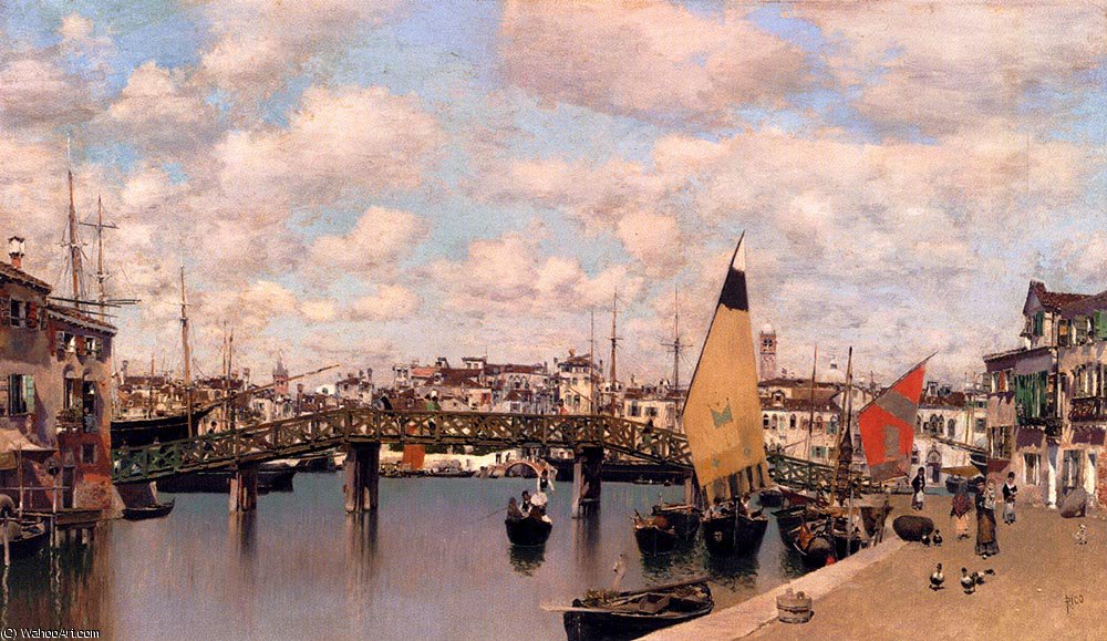 Le Pont Vert — Martín Rico Y Ortega