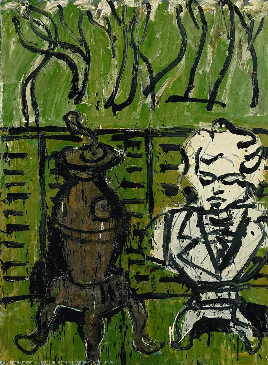 Beethoven With Stove — Lester F. Johnson