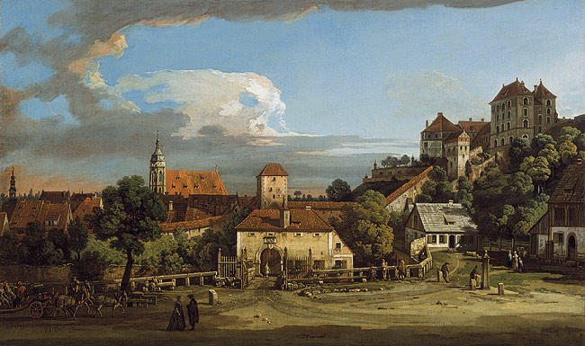 Pirna. The Obertor From The South — Bernardo Bellotto