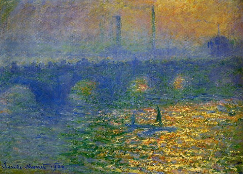 Waterloo Bridge, London — Claude Monet