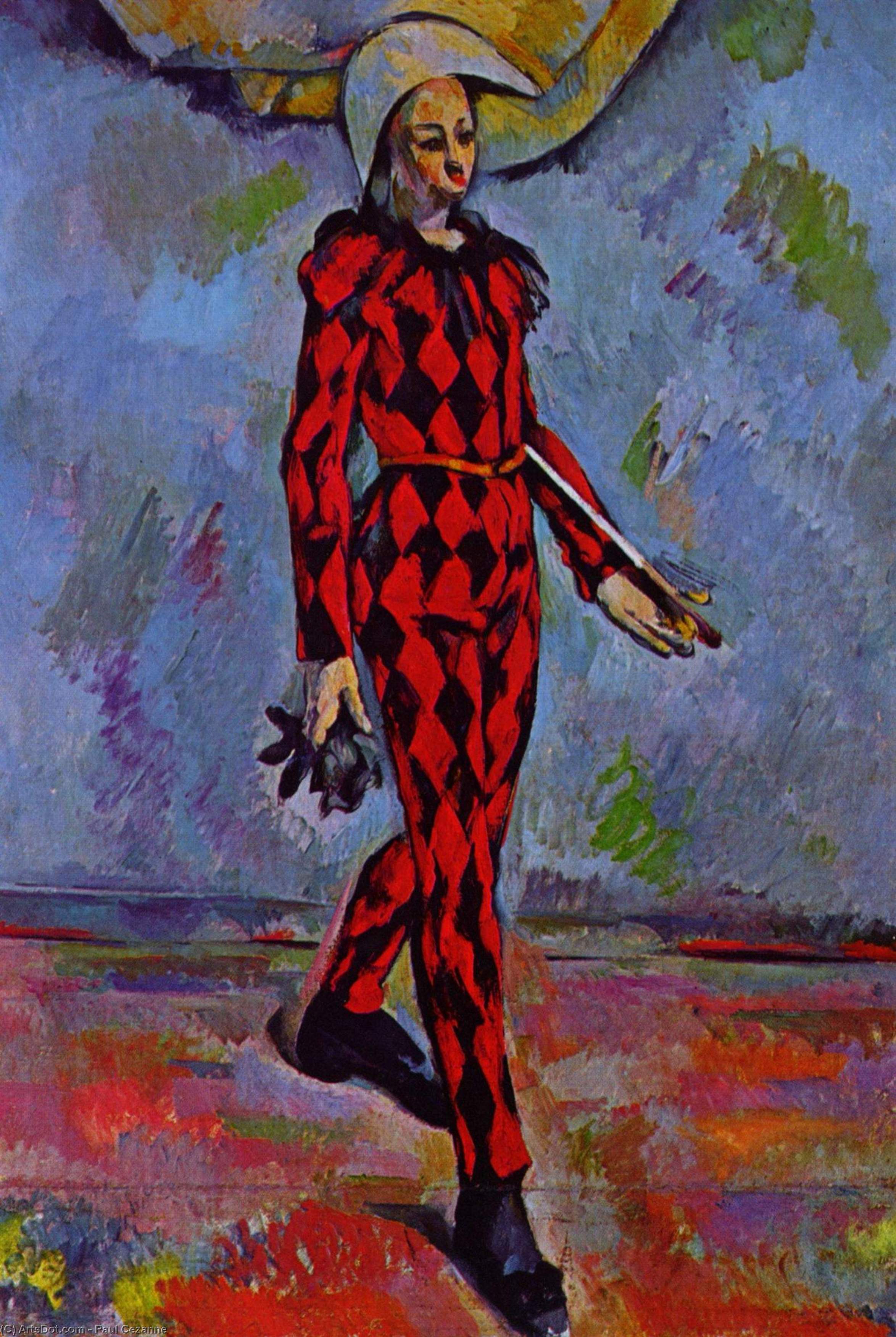 Harlequin 1 — Поль Сезанн