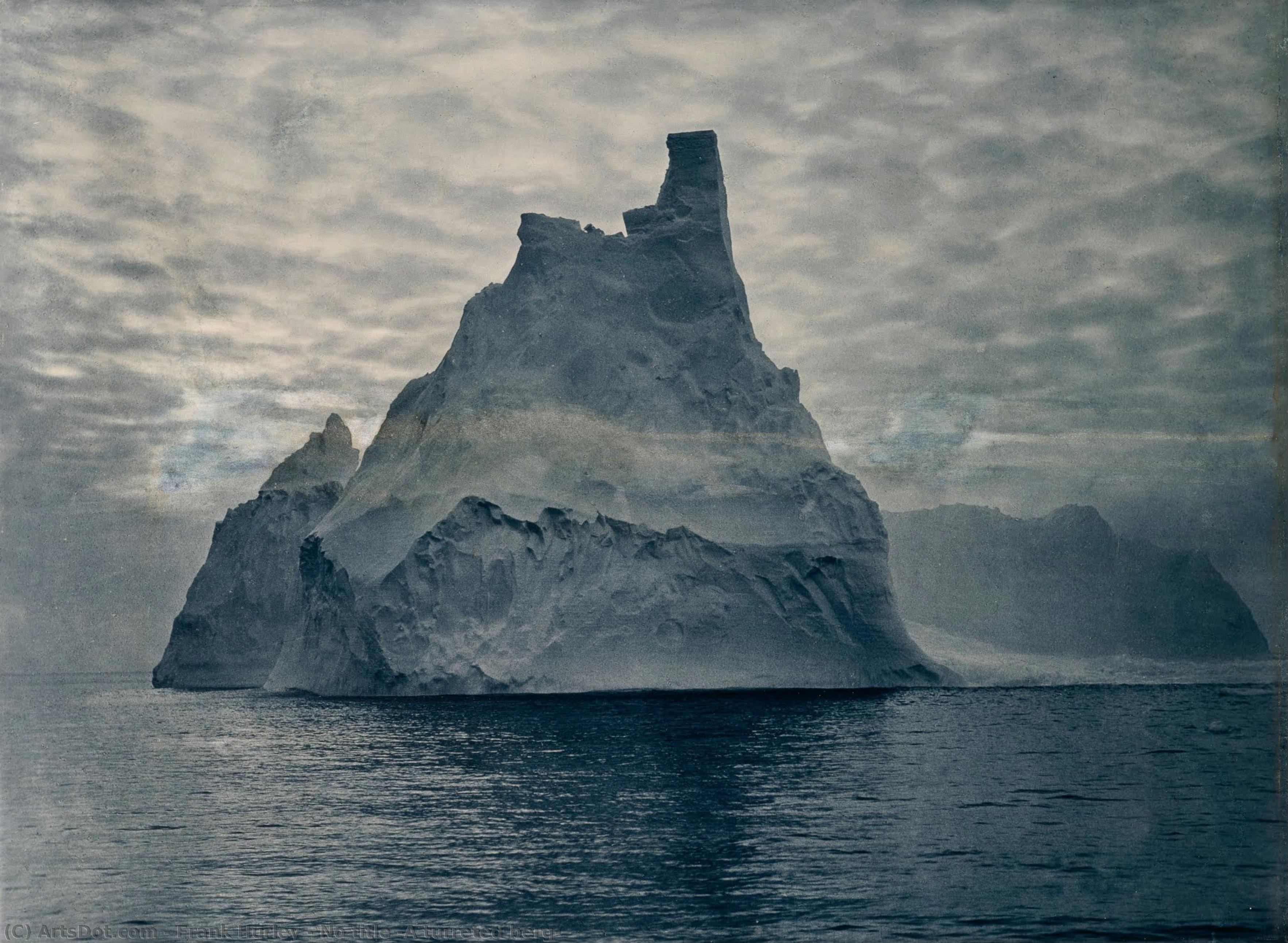 No Title (a Turreted Berg) — Frank Hurley