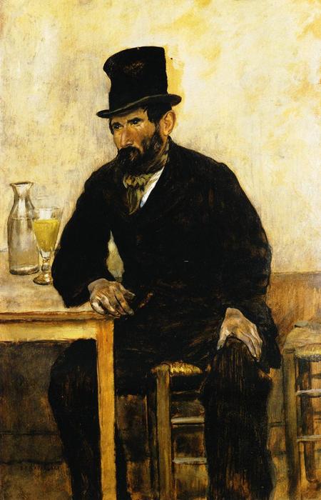 The Absinth Drinker — Jean-françois Raffaelli
