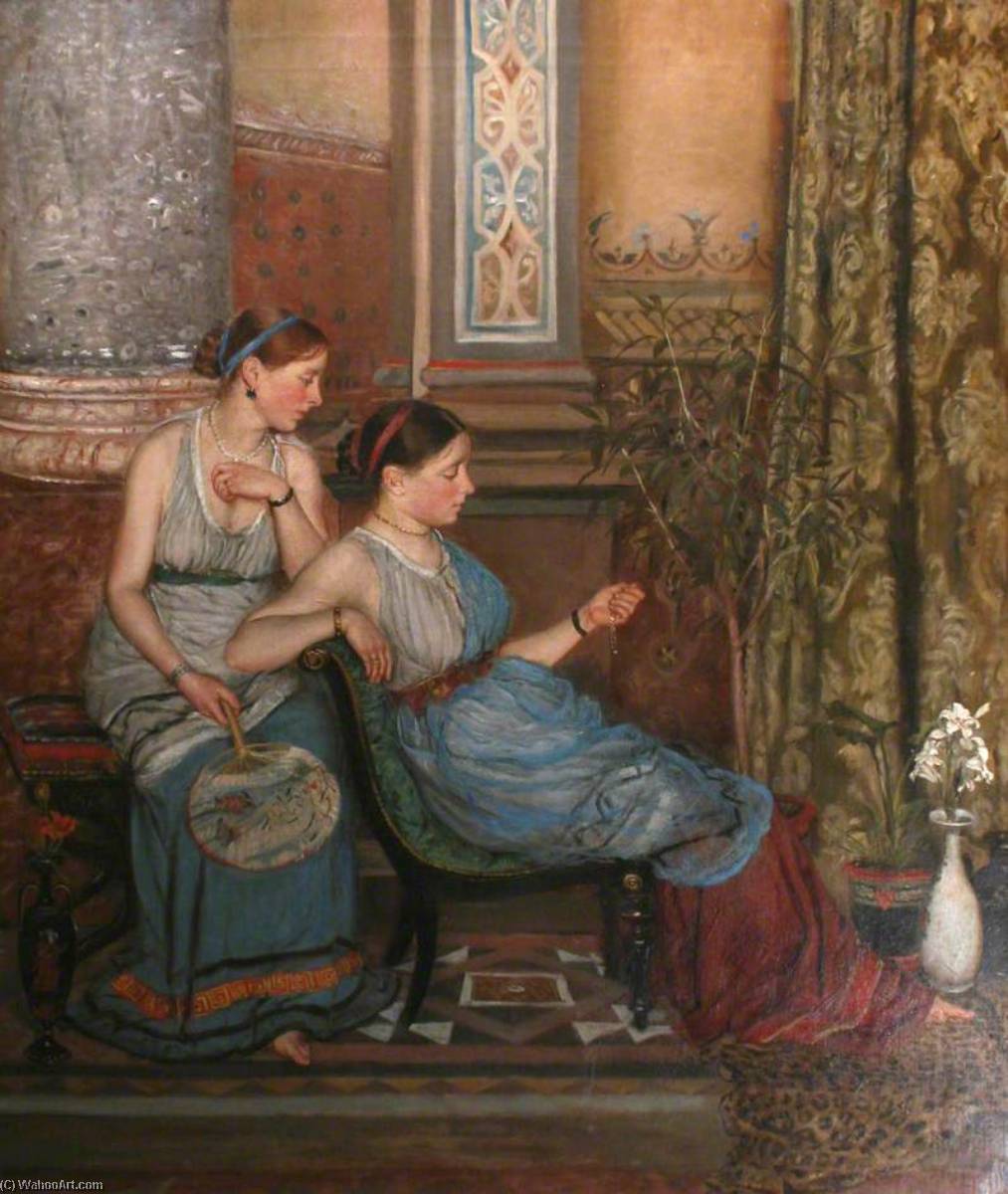 Two Women (greek Girls) — William Edward Millner