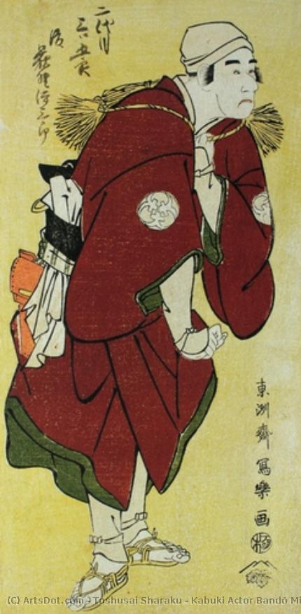 Kabuki Actor Bandō Mitsugorō Ii As The Farmer Fukakusa No Jirōsaku — Tōshūsai Sharaku