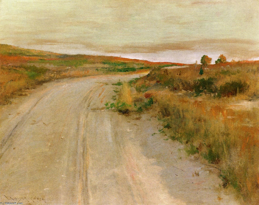 At Shinnecock Hills — William Merritt Chase