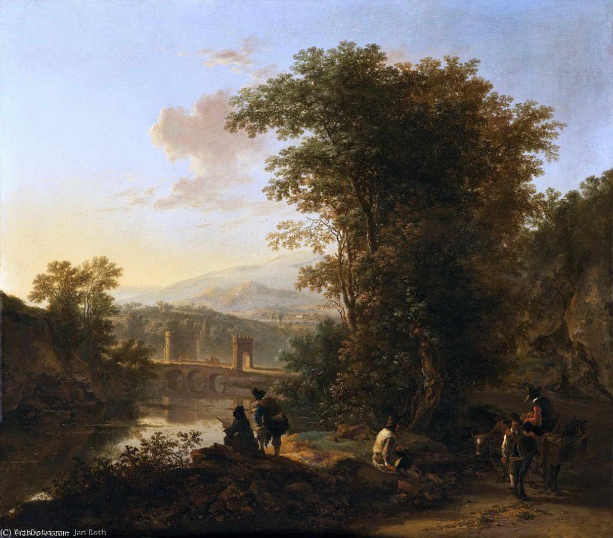 Landscape With A Draftsman — Jan Bot