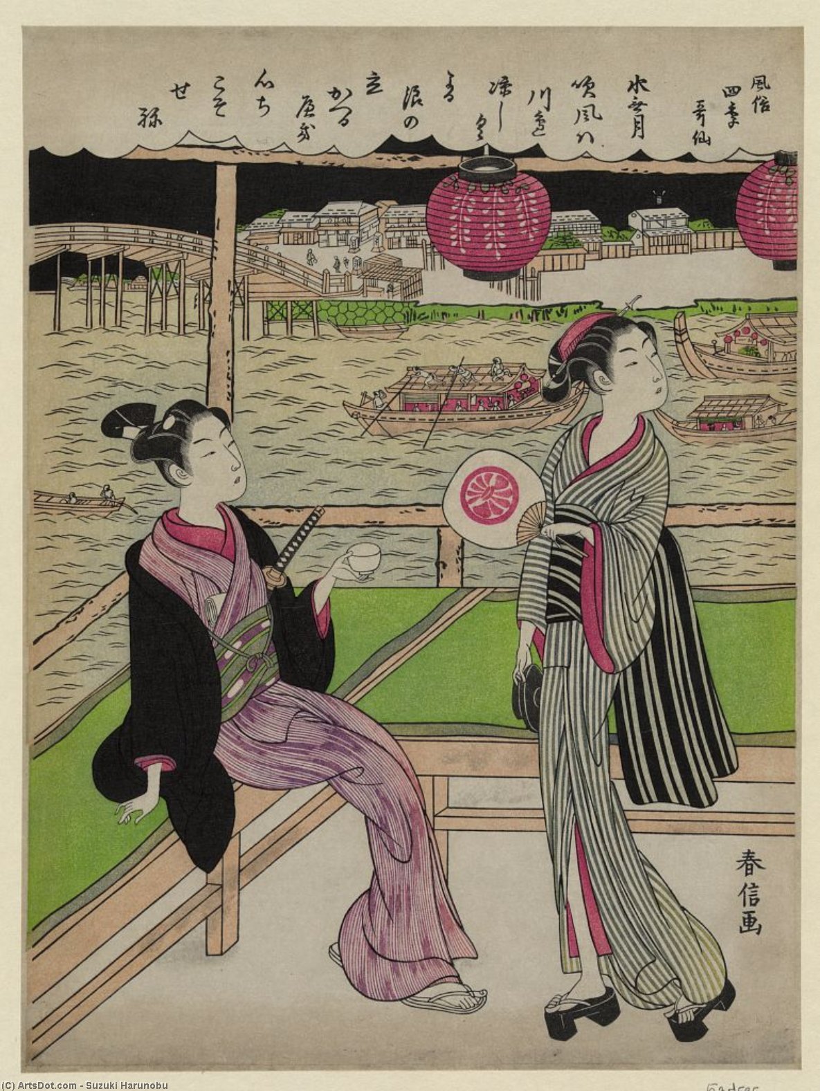 June — Suzuki Harunobu