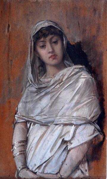 Portrait De Femme — Louis Hector Leroux