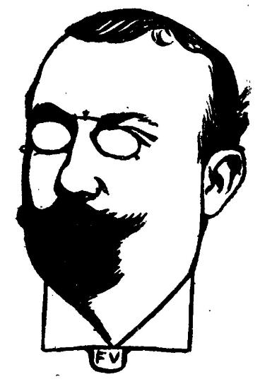Portrait Of French Writer Henri Mazel — Félix Vallotton
