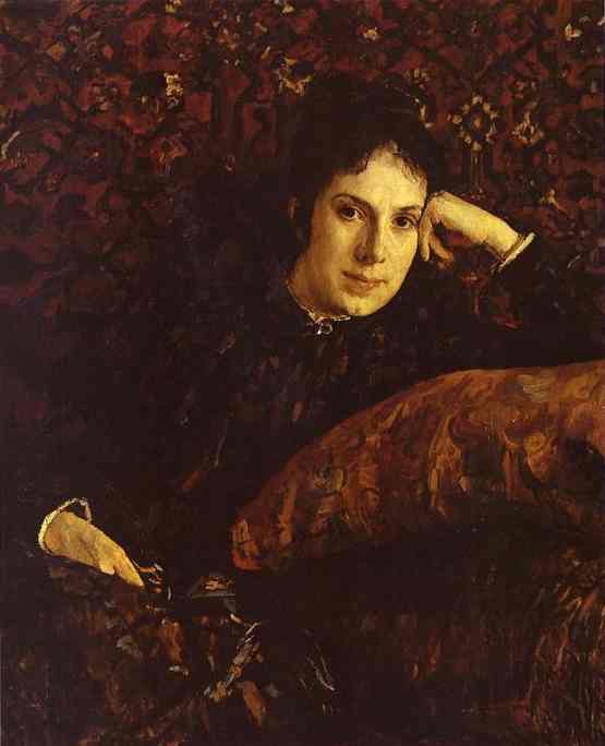 Portrait Of Yekaterina Chokolova — Valentin Alexandrovich Serov
