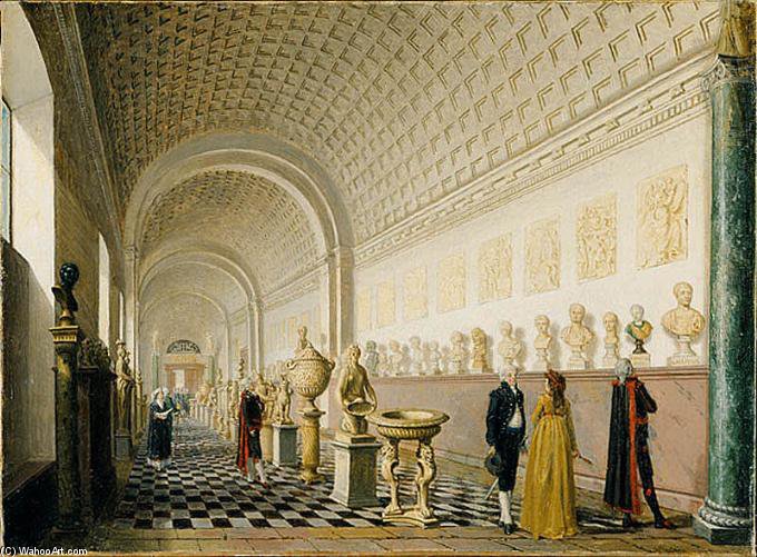 Ustav Iii's Museum Of Antiquities — Pehr Hilleström