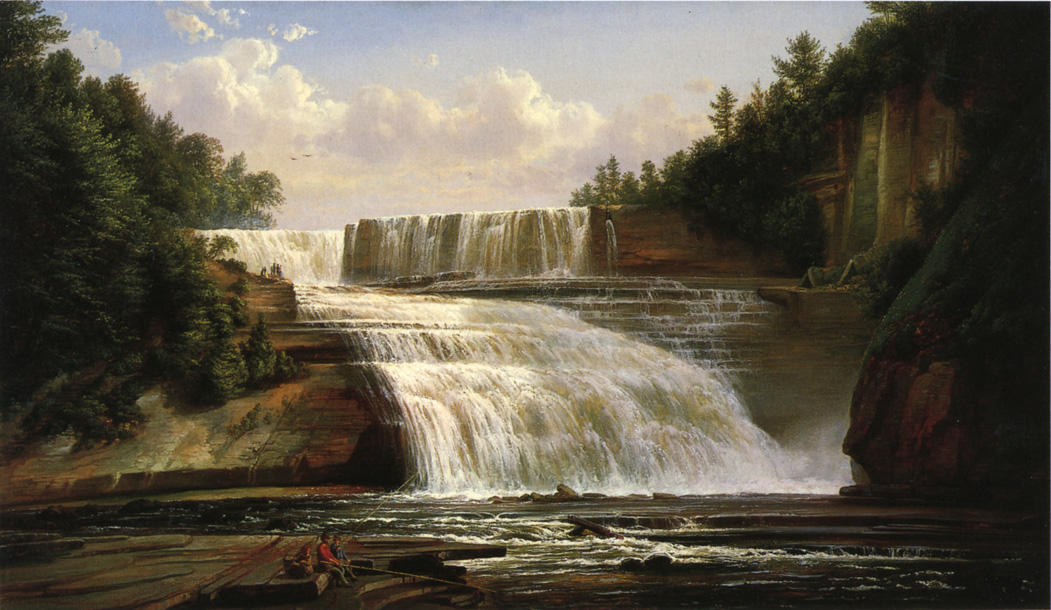 Trenton High Falls — Joachim Ferdinand Richardt