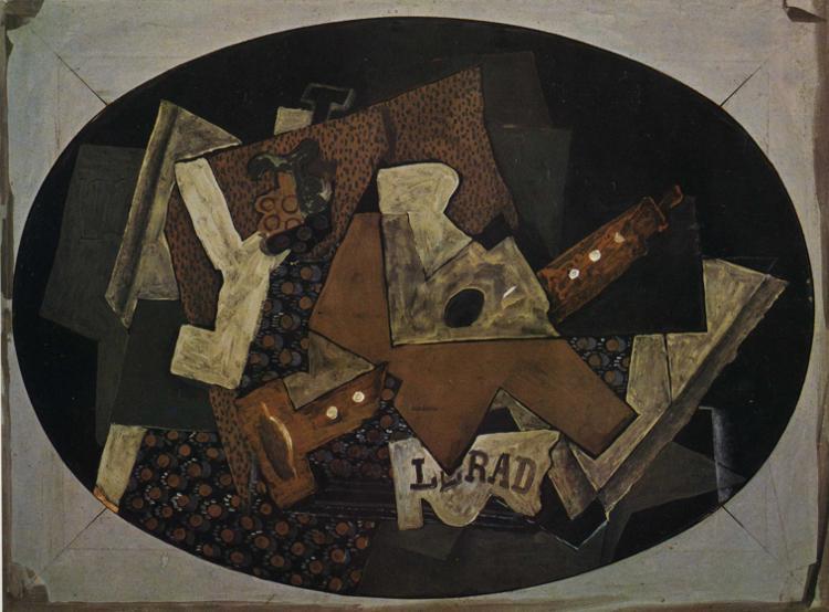 Clarinet, Guitar And Compotier — Georges Braque