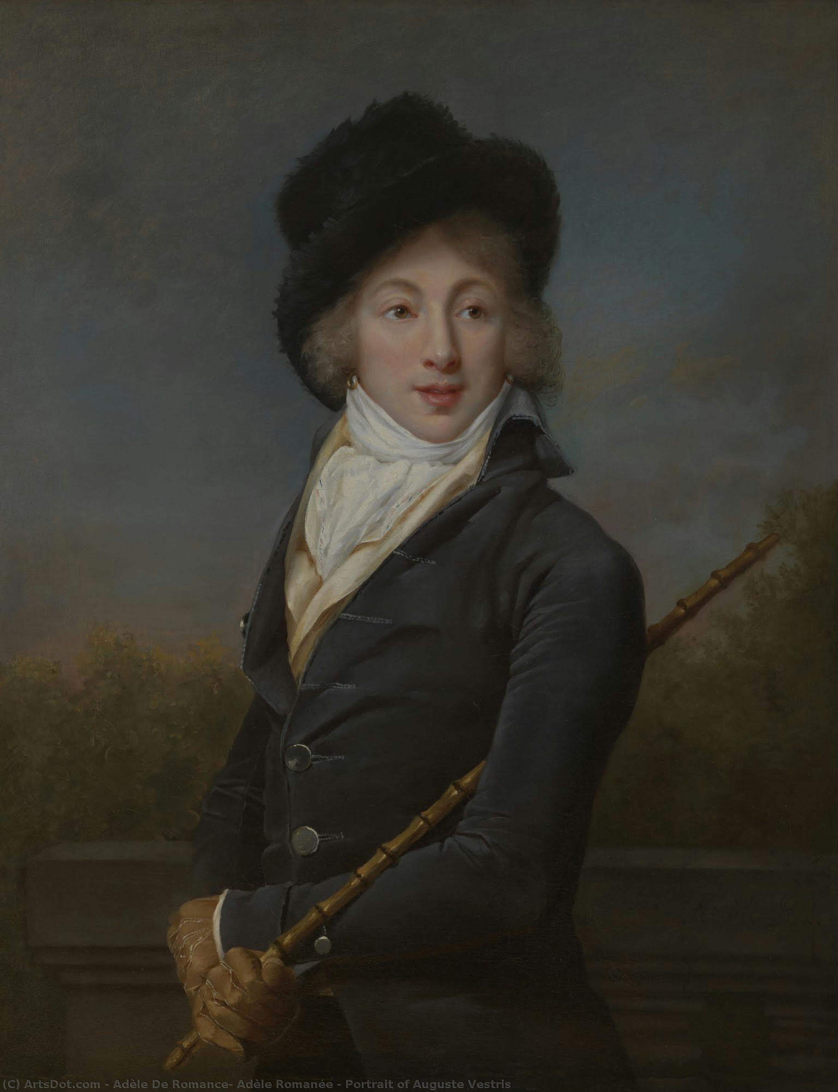 Portrait Of Auguste Vestris — Adèle De Romance