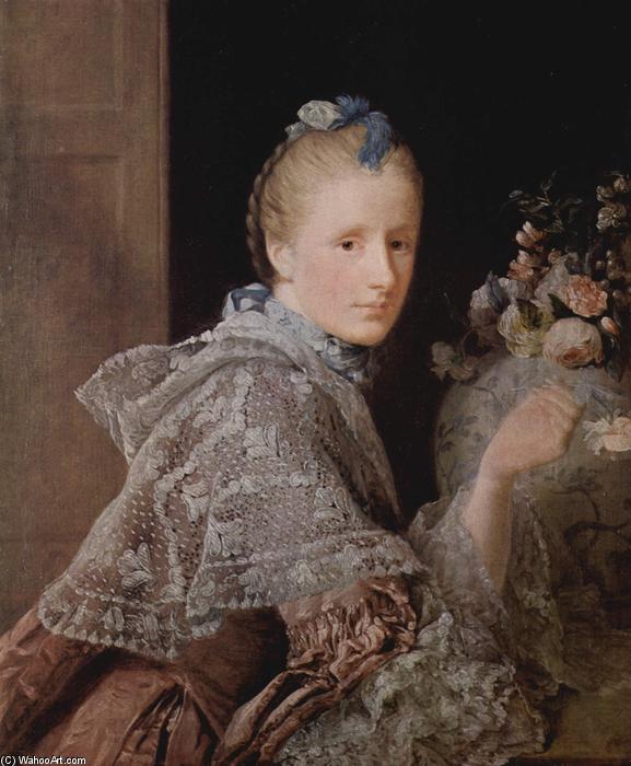The Painter's Wife, Margaret Lindsay — Allen Ramsay