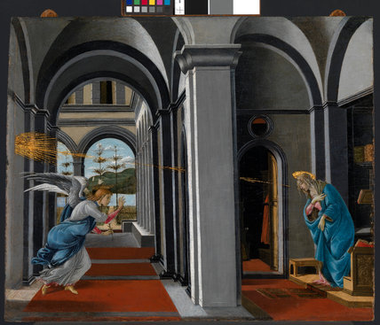 The Annunciation - — Сандро Ботичели