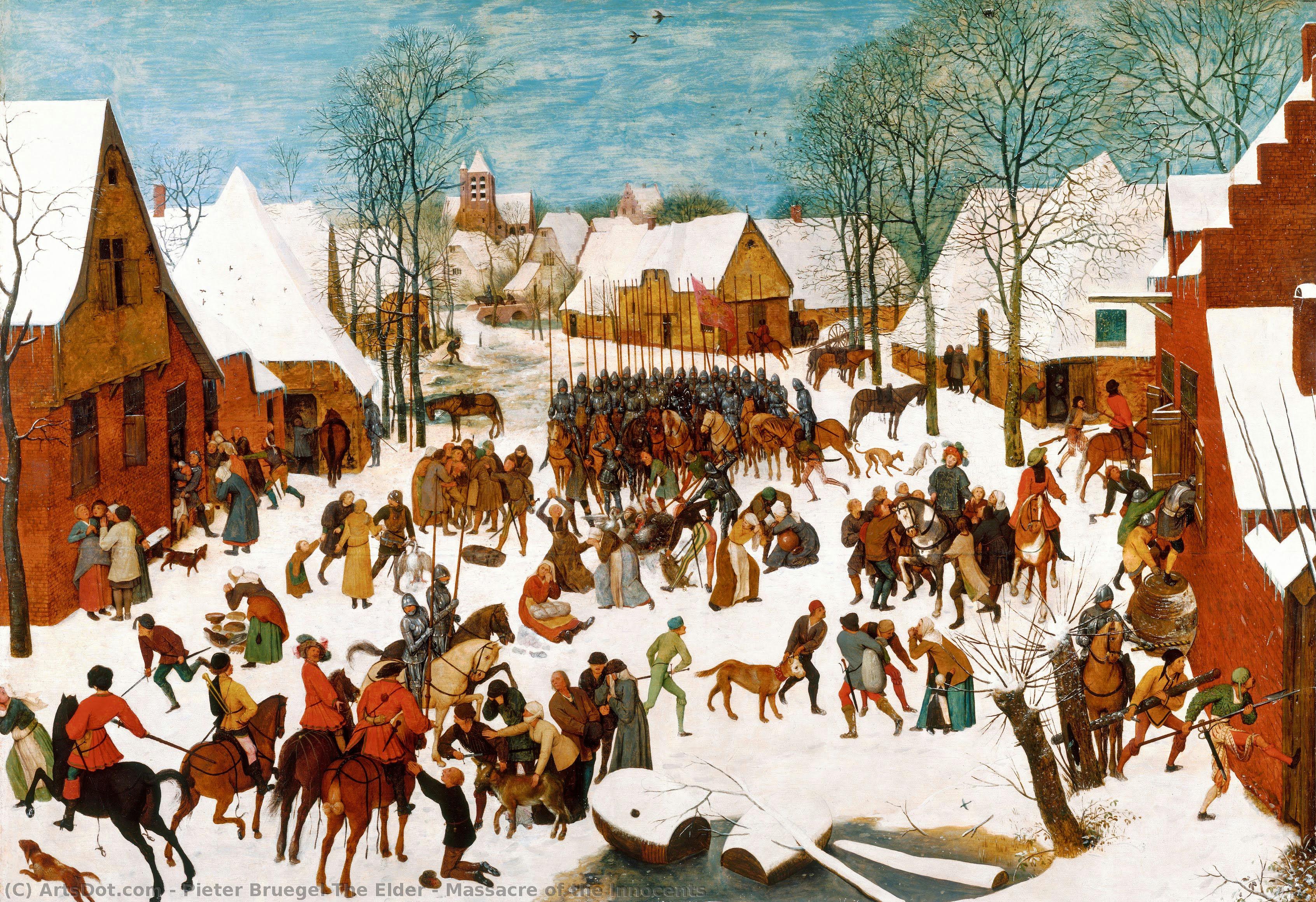 Die Ermordung Der Unschuldigen — Pieter Bruegel Der Ältere