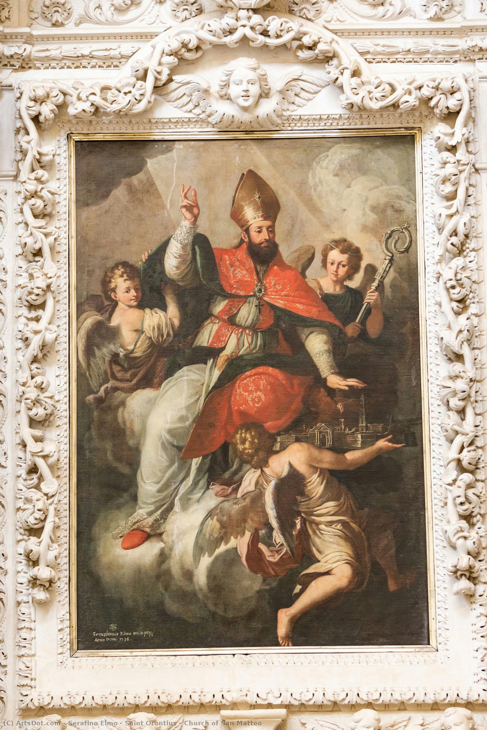 Saint Orontius - Church Of San Matteo — Serafino Elmo
