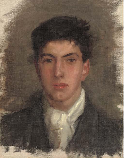 Portrait Of Johnny Jackett — Henry Scott Tuke