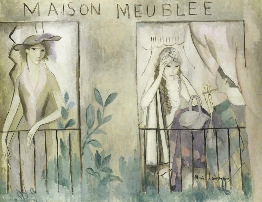 La Maison Meublée (1912) — Marie Laurencin