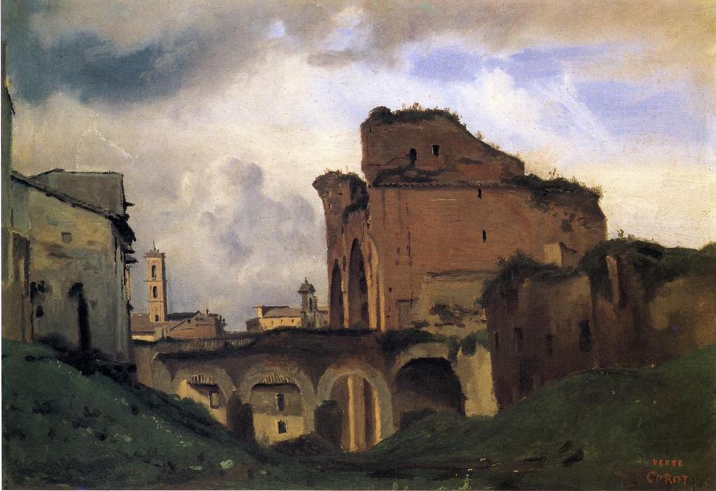 Basilica Of Constantine — Jean-baptiste-camille Corot