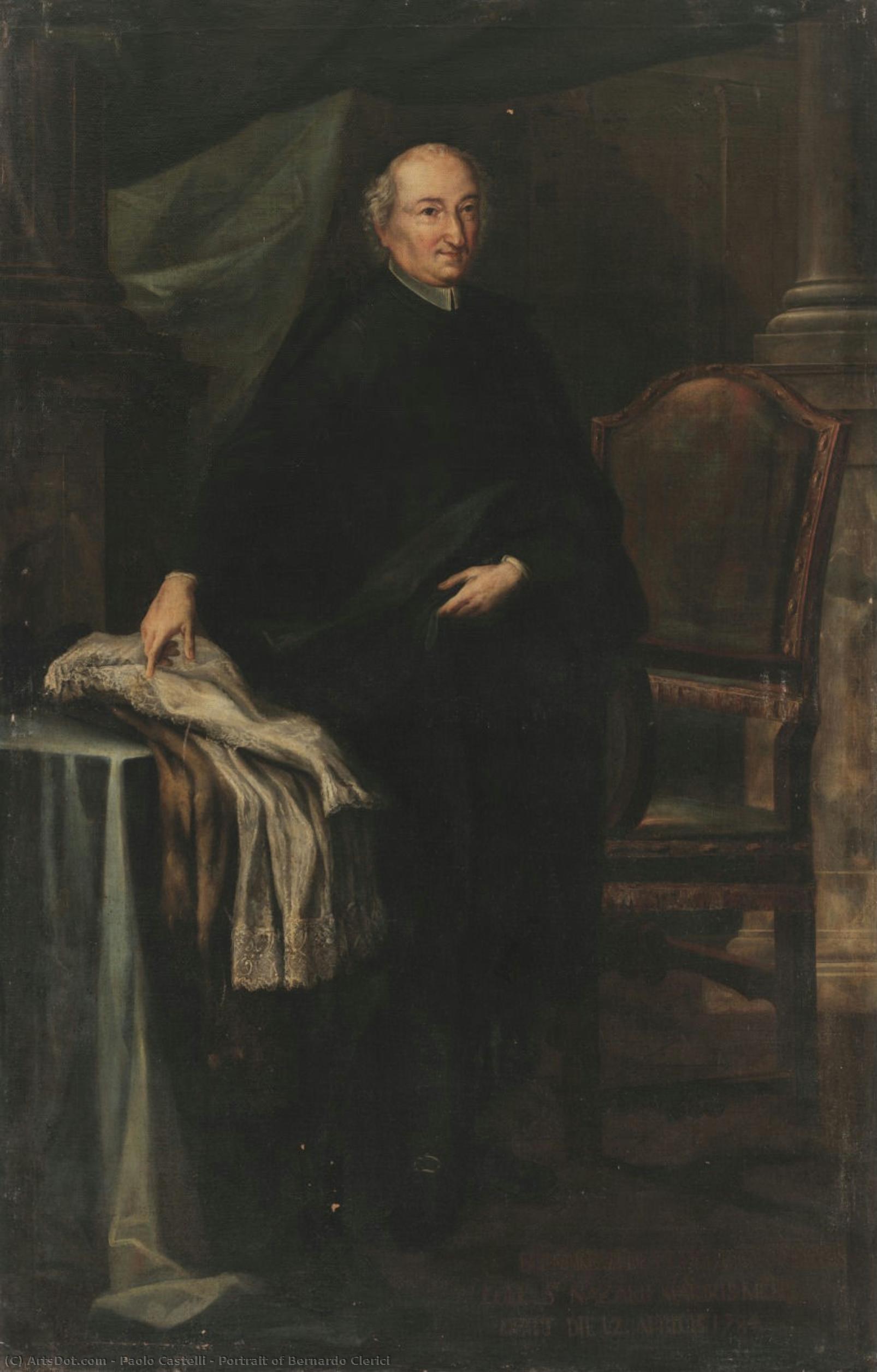 Portrait Of Bernardo Clerici — Paolo Castelli