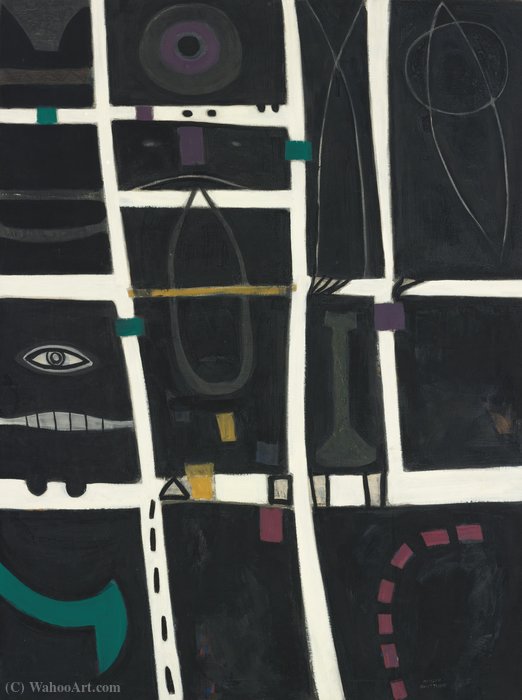 Man Looking At Woman Ii — Adolfo Gottlieb
