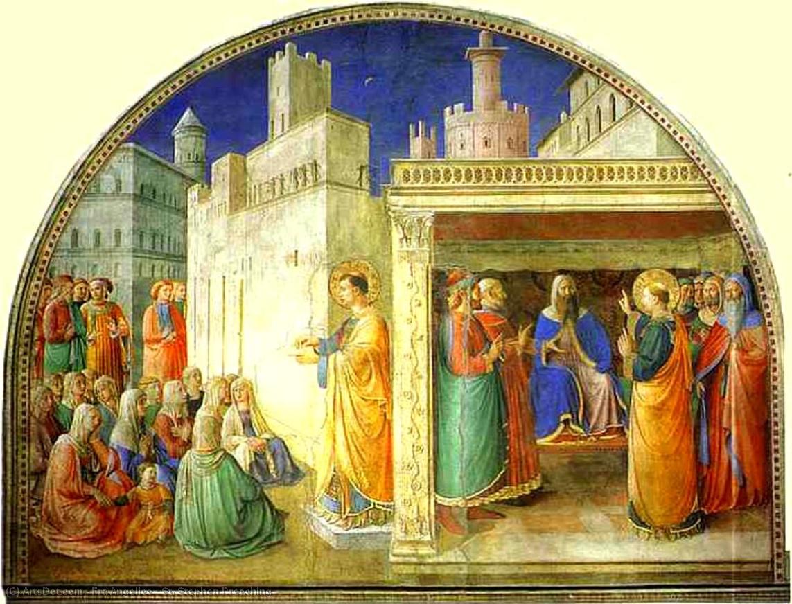 St. Stephen Preaching — Фра Анджелико