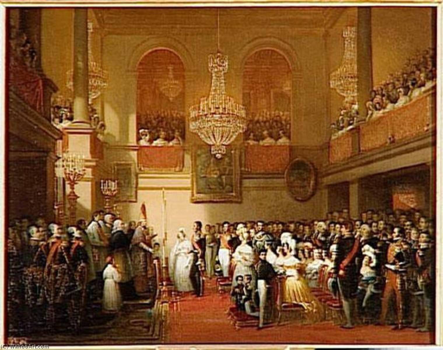 Mariage Du Roi Des Belges Au Chateau De Compiegne.9 Aout 1832 — Joseph Désiré Court