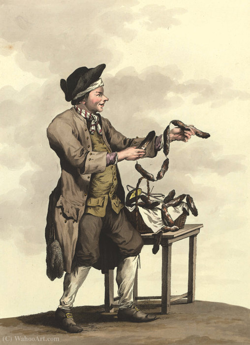 Salami Seller — Johann Christian Brand