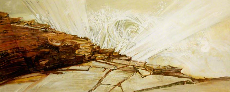 Sea And Rocks — Edward Middleditch