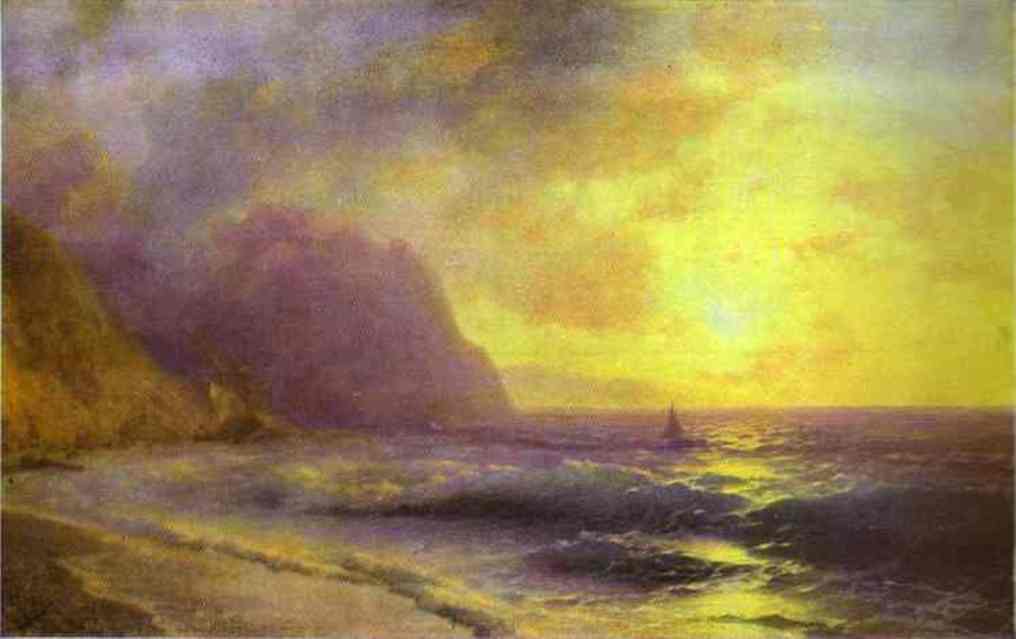 Sunset At Sea. — アイヴァゾフスキー