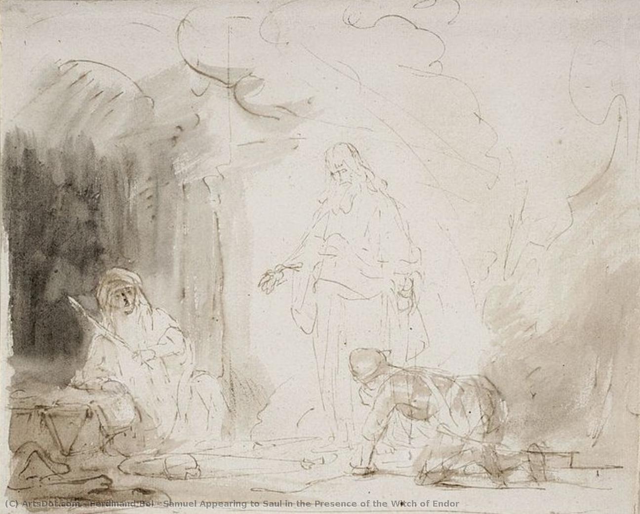 Samuel Appearing To Saul In The Presence Of The Witch Of Endor — Ferdinand Bol